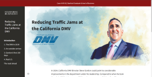 Reducing Traffic Jams at the California DMV